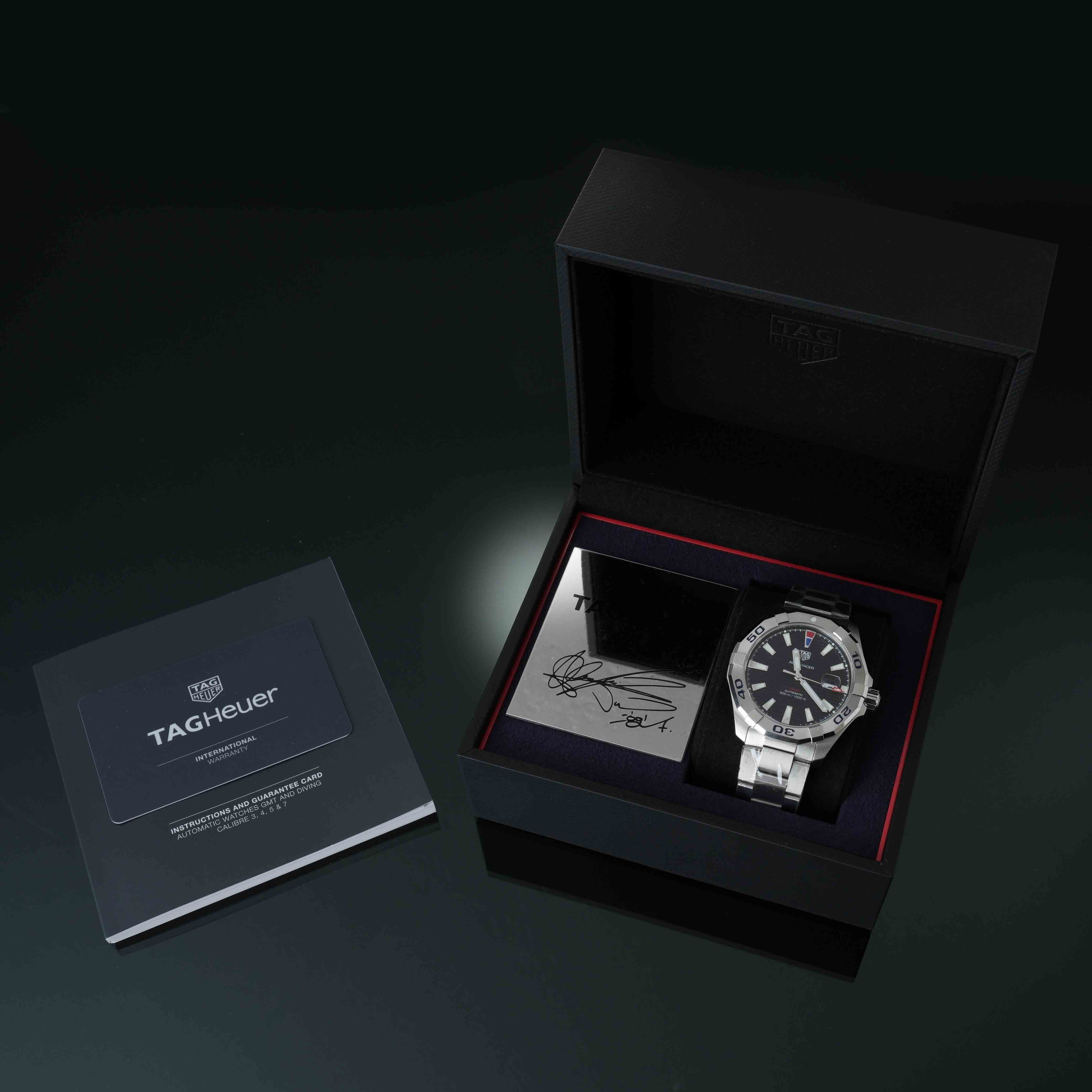 TAG Heuer(USED)태그호이어 WAY2016 아쿠아레이서 손흥민 에디션 A